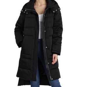 Avec Les Filles Insulated Step Hem Puffer Coat XS